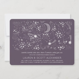 Schriftelijk in het Stars Gender Reopenbaart Baby  Kaart