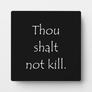 Schriftelijke offerte exodus 20 13 fotoplaat