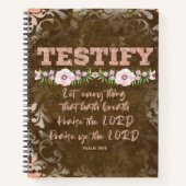 Schriftgebed en Bijbelstudie Notities Notitieboek (Voorkant)