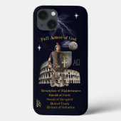 Schriftgedeelte vol wapenrusting van God Case-Mate iPhone Case (Achterkant)