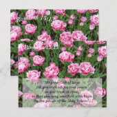 Schriftmeditatie en geheugenkaart briefkaart (Voorkant / Achterkant)