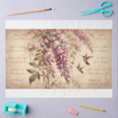 Schriftnamen van God Wisteria Decoupage Tissuepapier (Craft)