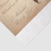 Schriftnamen van God Wisteria Decoupage Tissuepapier (Detail)