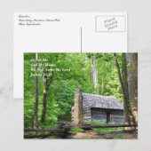 Schriftplaats inspirerend briefkaart quote huis (Voorkant / Achterkant)