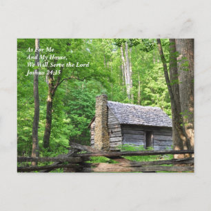 Schriftplaats inspirerend briefkaart quote huis