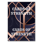 Schriftplaatsen Kaarten voor spel (Voorkant)