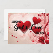 Schriftuur Groetkaart Gods Liefde Briefkaart (Voorkant / Achterkant)