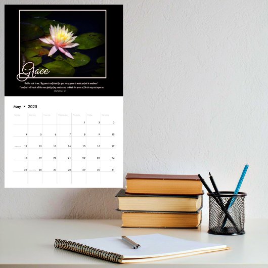 Schriftuur seizoenen kalender