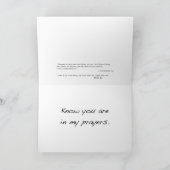 Schriftuurlijke sympathiekaart kaart (Binnen)