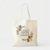 Schriftzak Tote Bag (Voorkant)