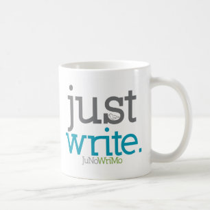 Schrijf alleen JuNoWriMo-Mok Koffiemok