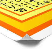 Schrijf als een Girl Citrus Print (Hoek)