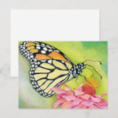 Schrijf briefkaarten aan de Democraten - Butterfly (Voorkant / Achterkant)