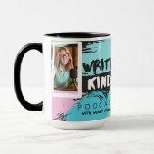 Schrijf de Kind Podcast schrijft Kinder Mok (Links)