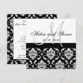 Schrijf de naam van de gast op de uitnodiging voor (Voorkant / Achterkant)