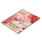 Schrijf de visie gepersonaliseerd notitieboek (Linkerzijde)