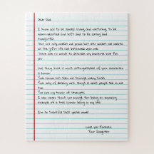 Schrijf een brief aan papa voor vaders dag