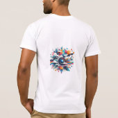 Schrijf een korte beschrijving op My Zazzle Store  T-shirt (Achterkant)