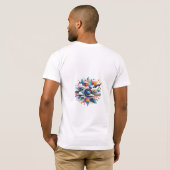 Schrijf een korte beschrijving op My Zazzle Store  T-shirt (Achterkant volledig)