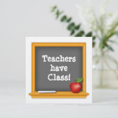 Schrijf een Opmerking: Leraren hebben Class Noteca (Staand voorkant)