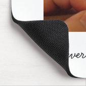 Schrijf elke dag Mousepad, wit Muismat (Hoek)