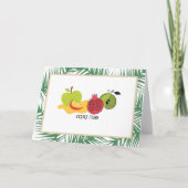 Schrijf en teken Kaart - Nieuwjaar aangepaste logo (Achterkant)