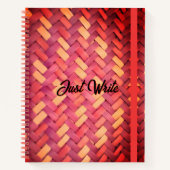 Schrijf gewoon Notitieboek (Voorkant)