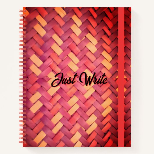 Schrijf gewoon Notitieboek (Voorkant)