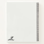 "Schrijf gewoon" spiraal Notitieboek (Achterkant)