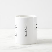 "Schrijf het boek dat je wilt lezen" gepersonalise Koffiemok (Center)