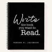 Schrijf het Boek dat u wilt lezen gepersonaliseerd (Voorkant)
