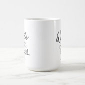 Schrijf het Boek u Gepersonaliseerd Mug wilt lezen Koffiemok (Center)