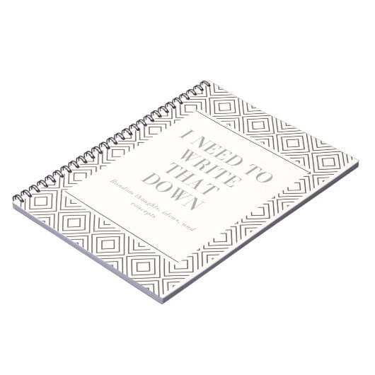 Schrijf het neer Notitieboek (Linkerzijde)