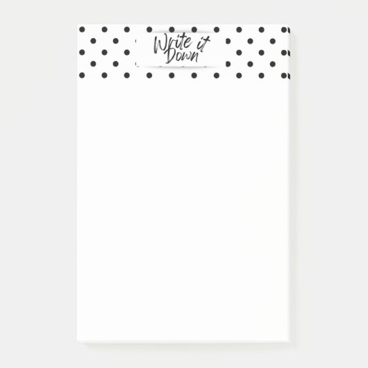 Schrijf het neer post-it® notes (Voorkant)