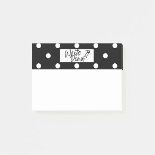 Schrijf het op! post-it® notes