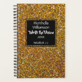 SCHRIJF HET VISIOEN Christelijk Dagboek Gebed Planner (Voorkant)