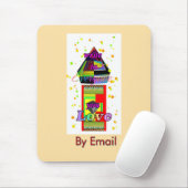 Schrijf iedereen per e-mail muismat (Met muis)