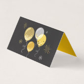 Schrijf in stijl 50e Jubileum plaats kaarten (Achterkant)