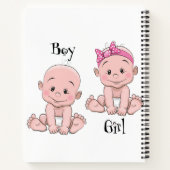 Schrijf in stijl met ons spirale Notitieboek (Achterkant)