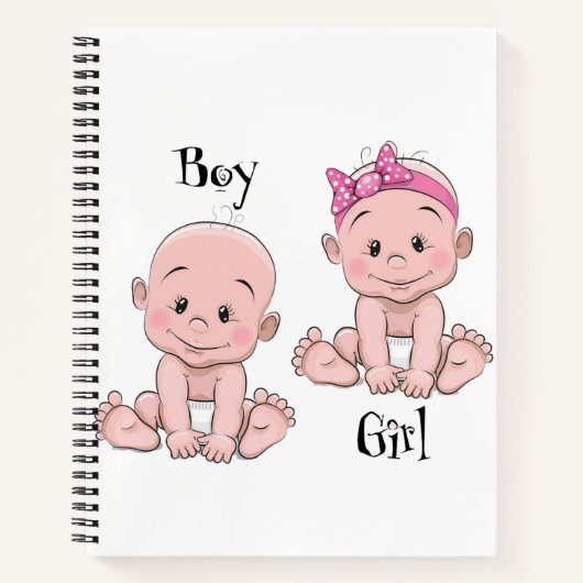 Schrijf in stijl met ons spirale Notitieboek (Voorkant)