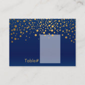 Schrijf in tabel en naam Plaats kaart Plaatskaartje (Achterkant)