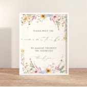 Schrijf je adres Baby shower Adres de envelop Poster