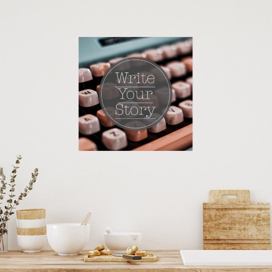 Schrijf je artikel poster (Keuken)