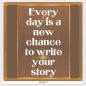 Schrijf je artikel sticker (Vel)