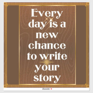 Schrijf je artikel sticker