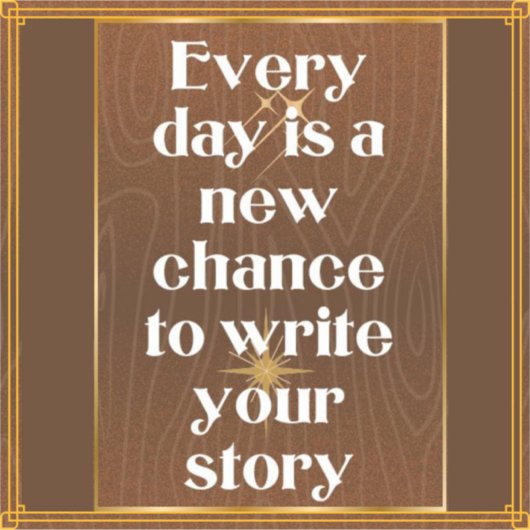 Schrijf je artikel sticker (Voorkant)