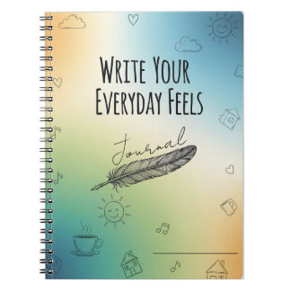 Schrijf je Dagelijks Feels Dagboek – Mindful Gift Notitieboek