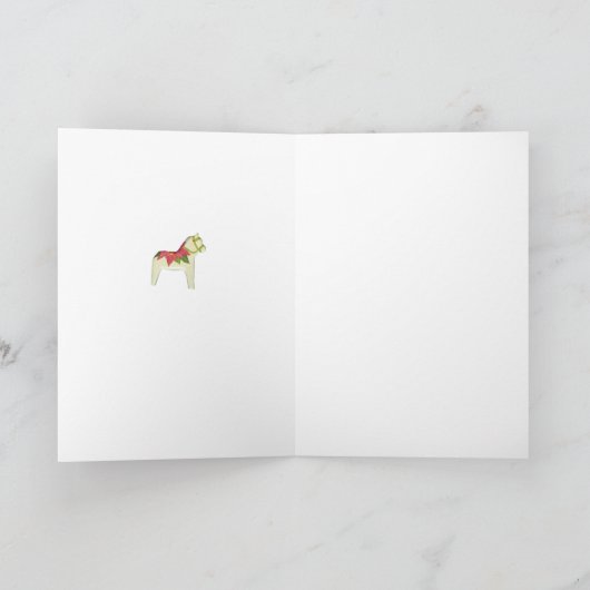 Schrijf je eigen kerstKaart Feestdagen Kaart (Binnen)