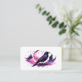 Schrijf je eigen Oracle Tarot Kaarten Visitekaartje (Staand voorkant)