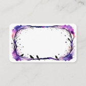 Schrijf je eigen Oracle Tarot Kaarten Visitekaartje (Achterkant)